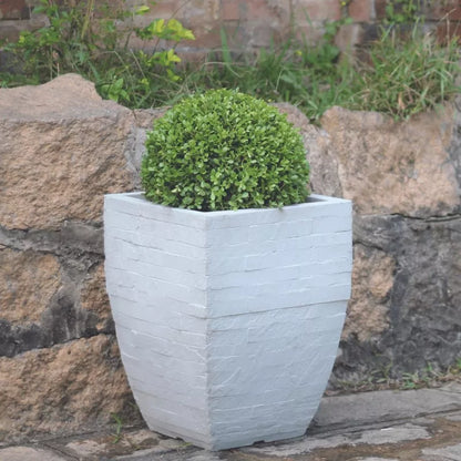 Vaso Quadrado Minas Stone 33 Cimento- Japi
