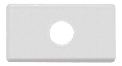 Módulo Tampo Furo 9,5mm Branco - Tramontina Liz