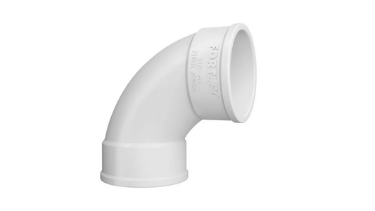 Curva 90° Curta de Esgoto  DN 75 - Fortlev