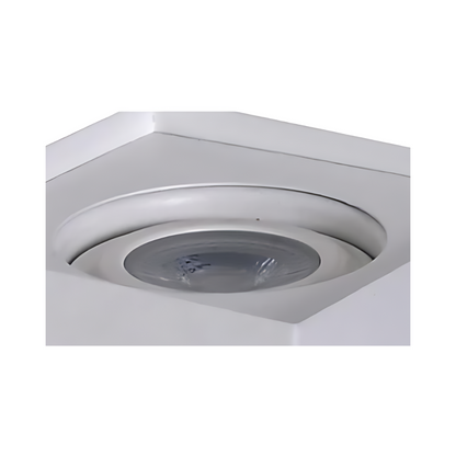 Luminária Plafon Flat Box Sobrepor 1Lamp E27 Branco