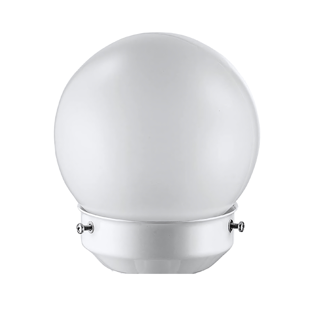 Balizador Poste de Jardim com Globo 551 Branco Click Injet
