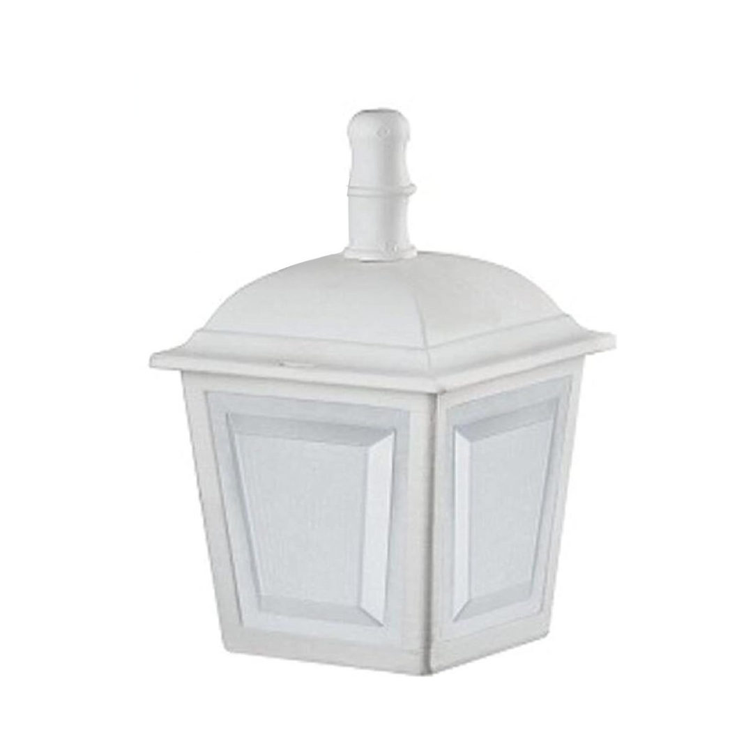 Arandela Externa Colonial Vintage Retro Branco Click Injet