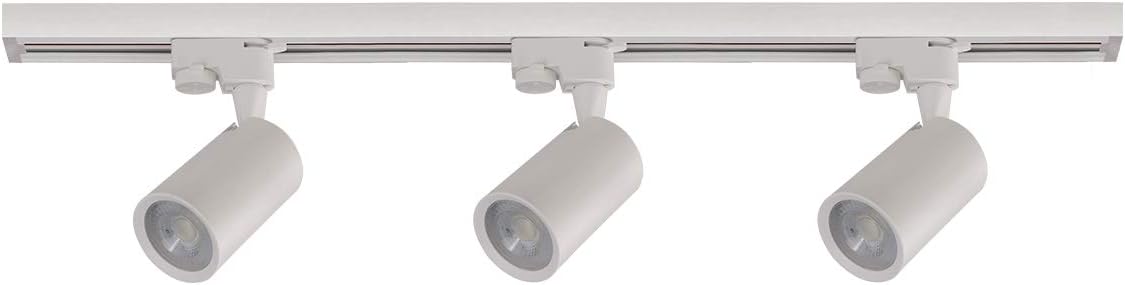 Trilho C/Três Spots Led 5w 6000k  Branco - Luminatti