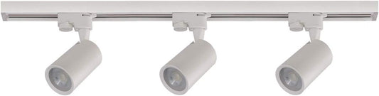 Trilho C/Três Spots Led 5w 6000k  Branco - Luminatti