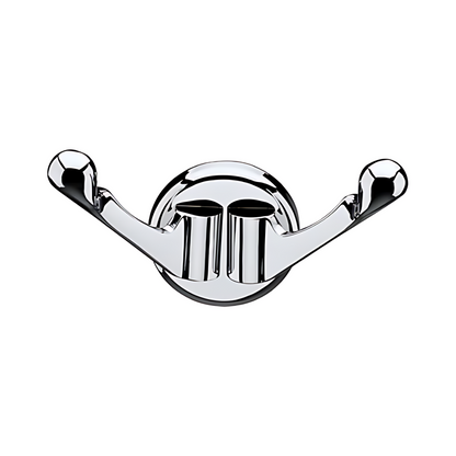 Cabide Gancho Duplo Banheiro 4,4cm Cromado Italy Line