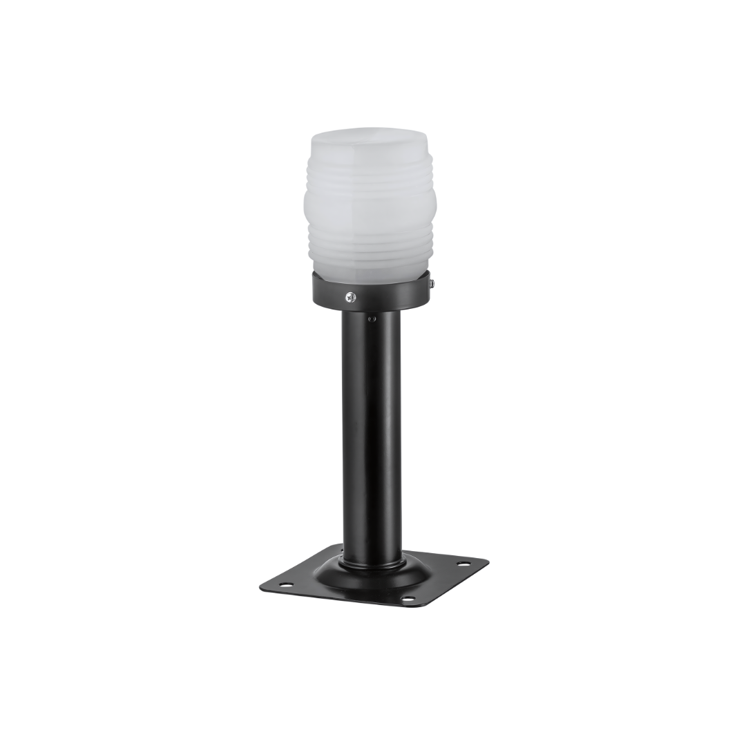 Balizador Alabama com Timon 50cm PVC 10 Preto Click Injet