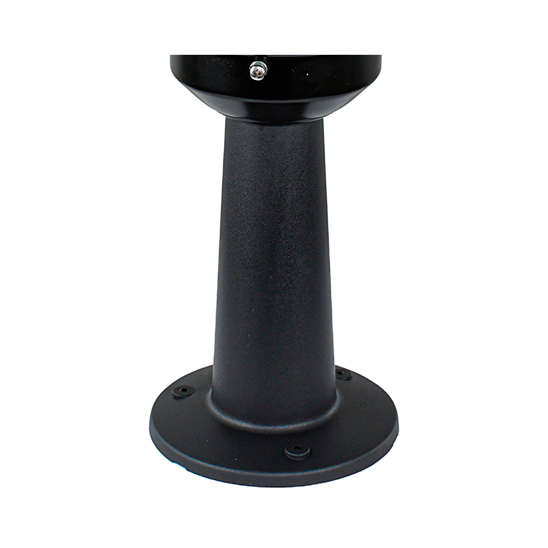 Balizador com Timon 25cm PVC 10 Preto Click Injet