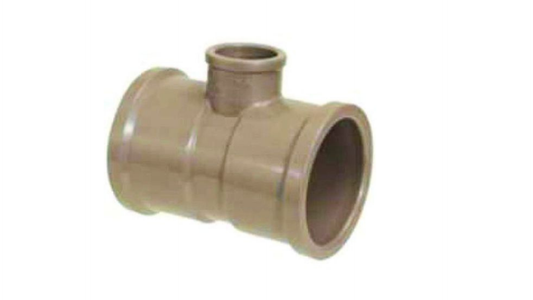 Te de Redução Soldável 50mm x 25mm - Amanco