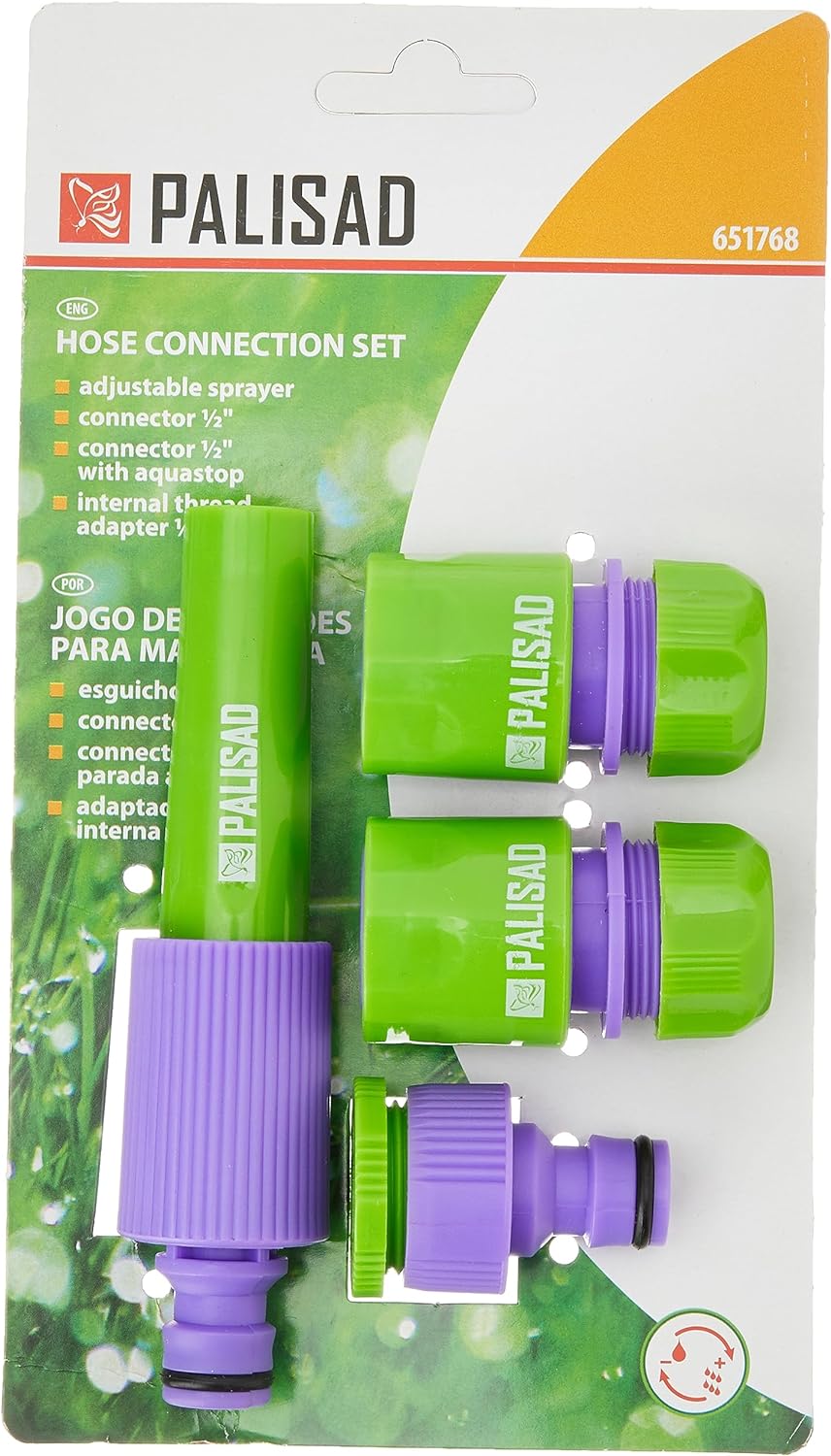 Jogo de Conexão Para Mangueira 1/2" 4 Peças - Palisad