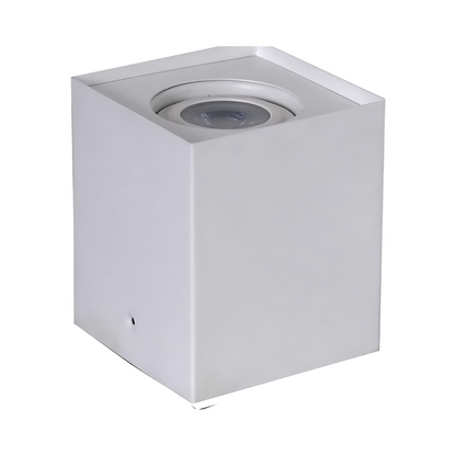 Luminária Plafon Flat Box Sobrepor 1Lamp E27 Branco