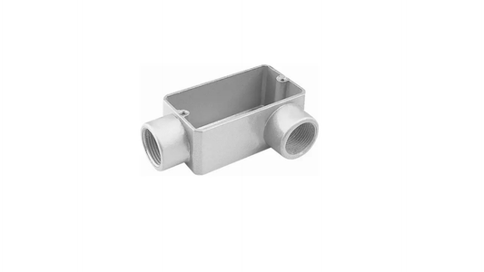 Condulete de Alumínio Tipo LL 3/4" S/Rosca - Tramontina