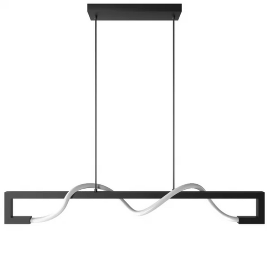 Pendente Crotta LED 3000k Preto 30w Bivolt OR1639 - Orluce