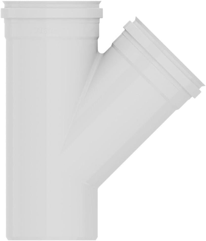 Junção Simples De Esgoto 75 x 75mm Branca - Tigre