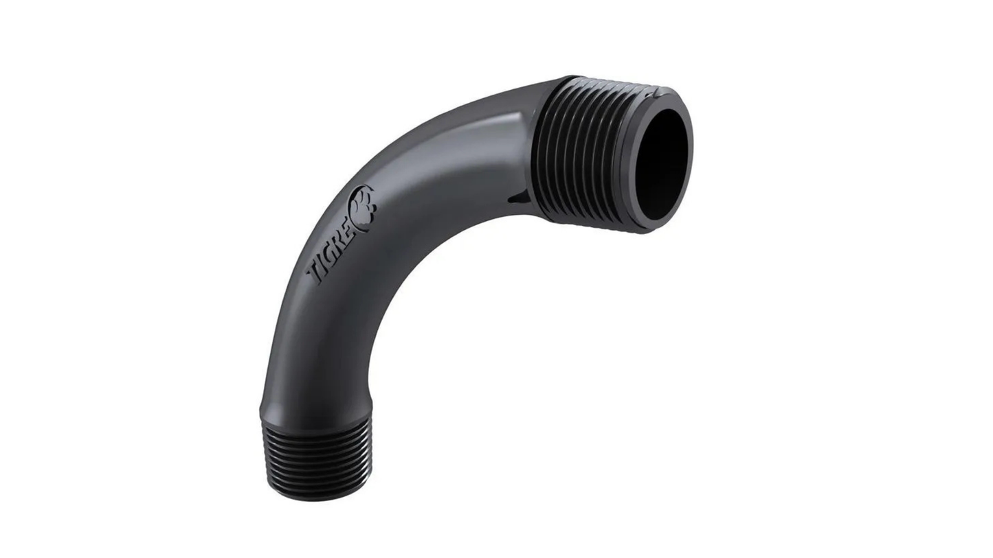 Curva 90° Pvc Roscável para Eletrocuto Pesado 2" - Tigre