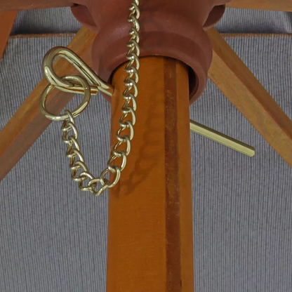 Ombrellone Madeira Cobertura Pvc Maniv 2,70m Bege Bel Lazer