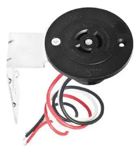 Base (tomada) Para Fotocélula Plástico E Metal, 10a/220v