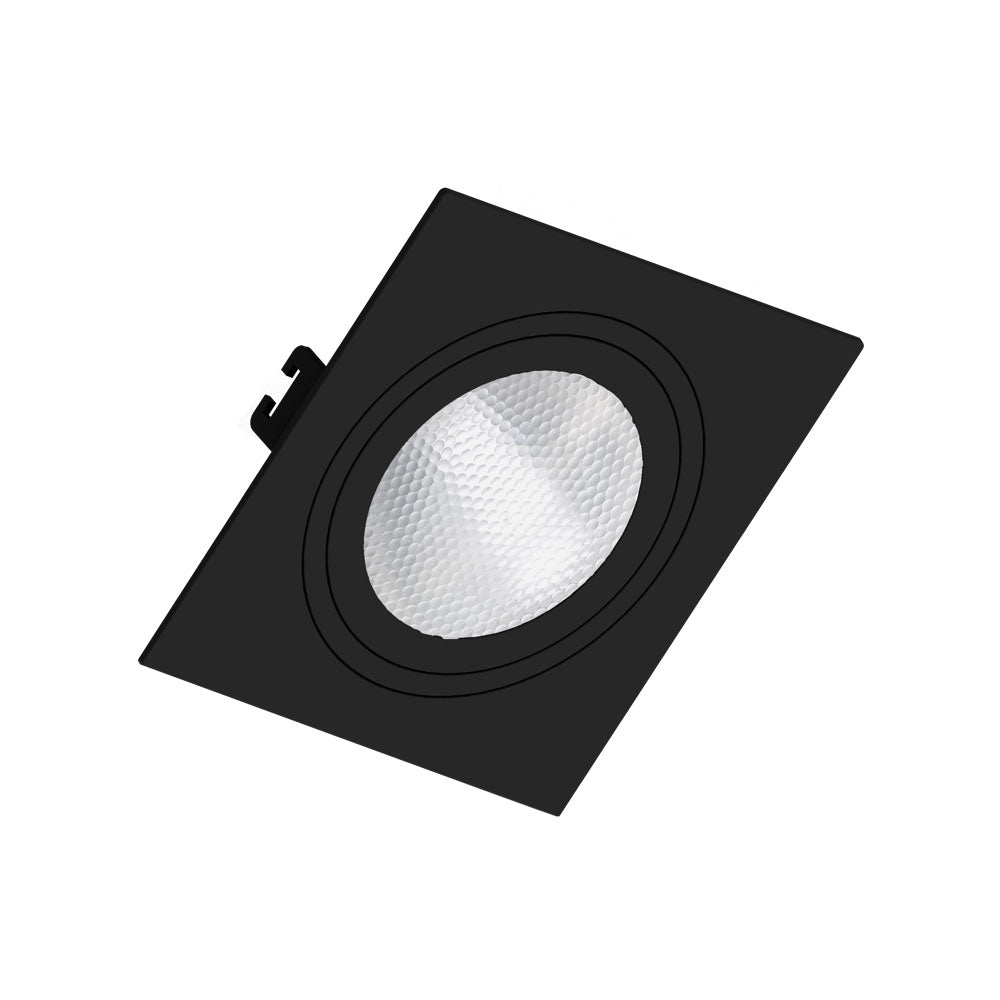 Spot Embutir Face Plana Par30 E27 Preto Save Energy