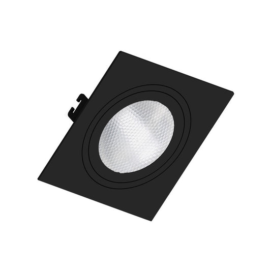 Spot Embutir Face Plana Par30 E27 Preto Save Energy