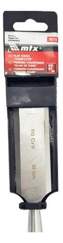 Formão Chanfrado Olho De Tigre (1.1/4" Polegadas) 32mm - MTX