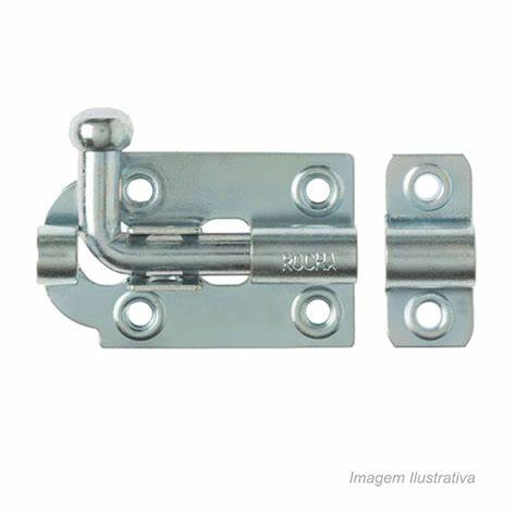Fecho Fio Redondo Ferro Galvanizado 3/8 X 8