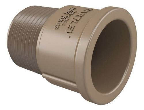 Kit C/15 Adaptadores Soldável Curto 20 x 1/2" - Fortlev