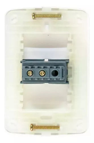 Conjunto Interruptor Pulsador Para Campainha 4x2