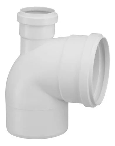 Joelho 90° Com Visita para Esgoto 100mm x 50mm - Tigre