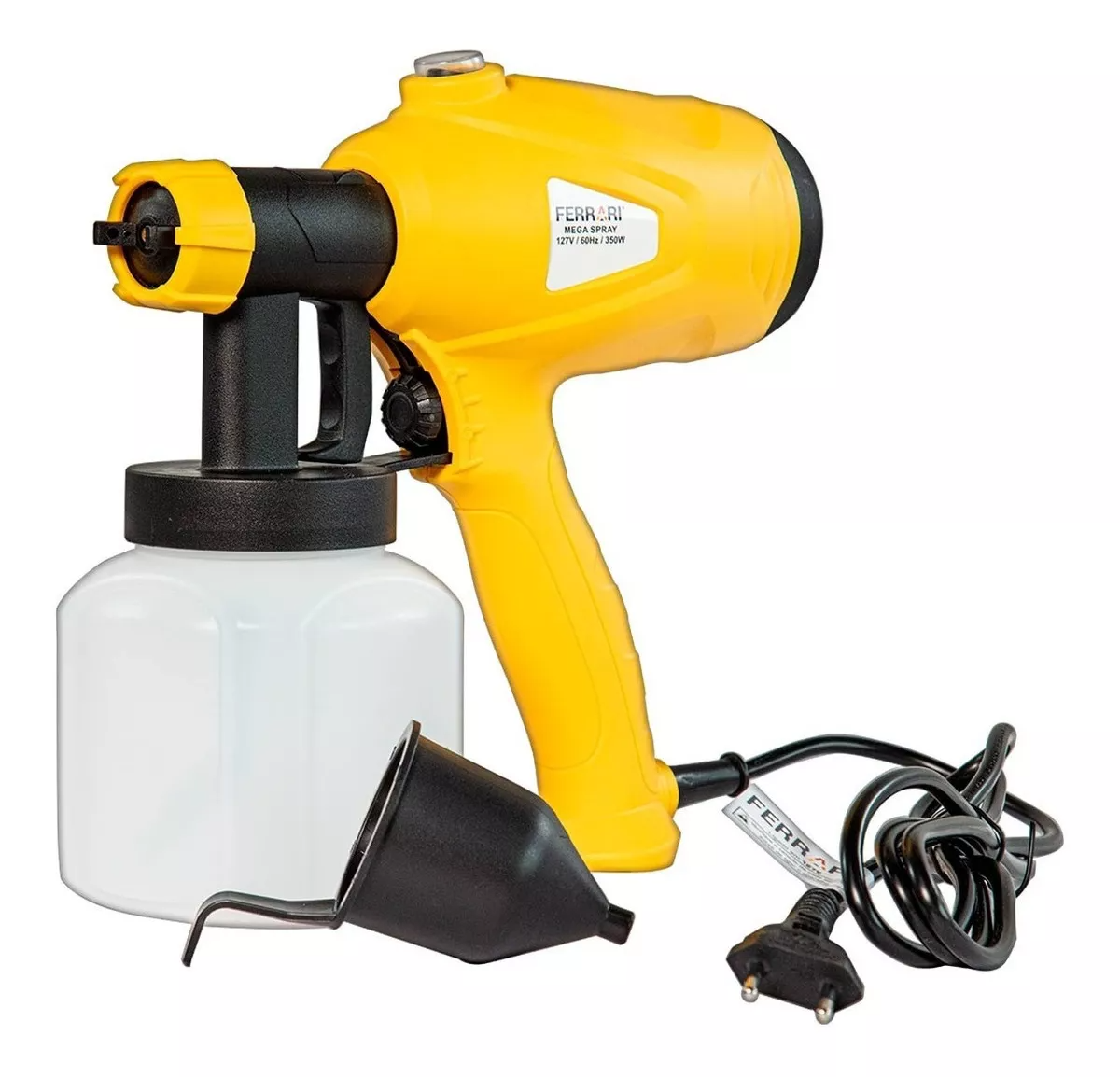 Pistola Pulverizadora Mega Spray Ms-350w 127v - Ferrari