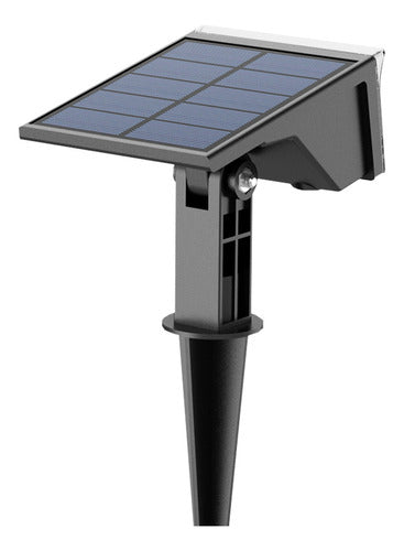 Conjunto 2 Espetos Spot Solar 10LM Luz Verde Ecoforce