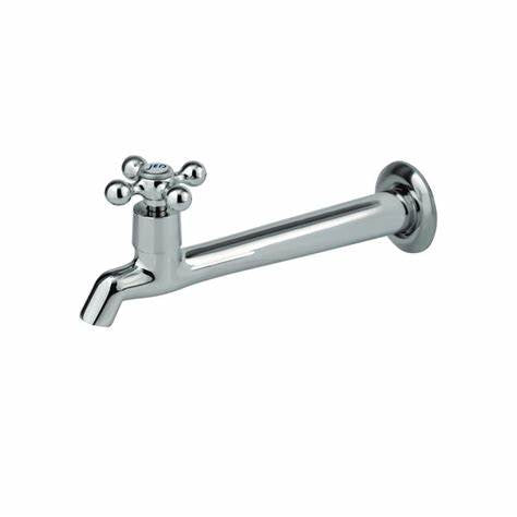 Torneira De Parede Para Tanque 1159 C33 Com Arejador Bica Reta 3/4