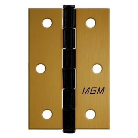 Dobradiça de Aço CT 3,5X3 Bronze Latonado MGM