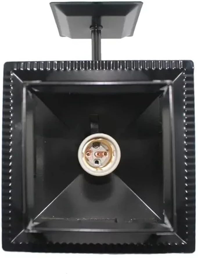Arandela Colonial Aço Fosfotizado L-4-B Preta - Ideal Iluminação