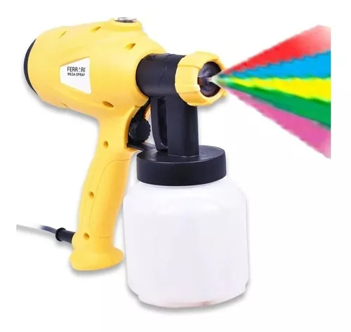 Pistola Pulverizadora Mega Spray Ms-350w 127v - Ferrari