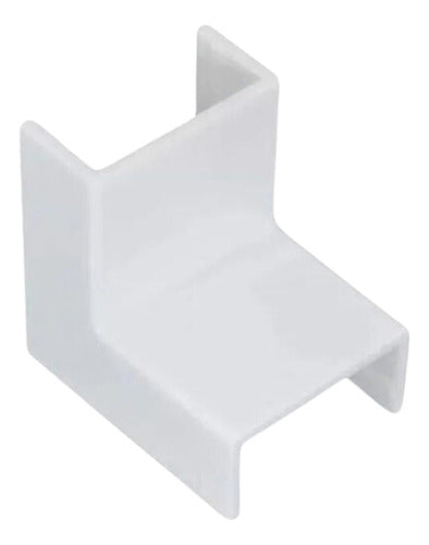 Mata Junta 50 x 20mm Cotovelo Interno Branca SFácil - Alumbra