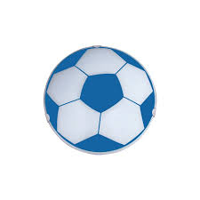 Plafon Redondo Pequeno Bola Azul - Attena