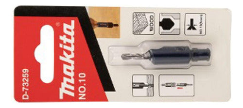 Broca Escareadora Para Madeira 1/8" Polegadas N.10 - Makita