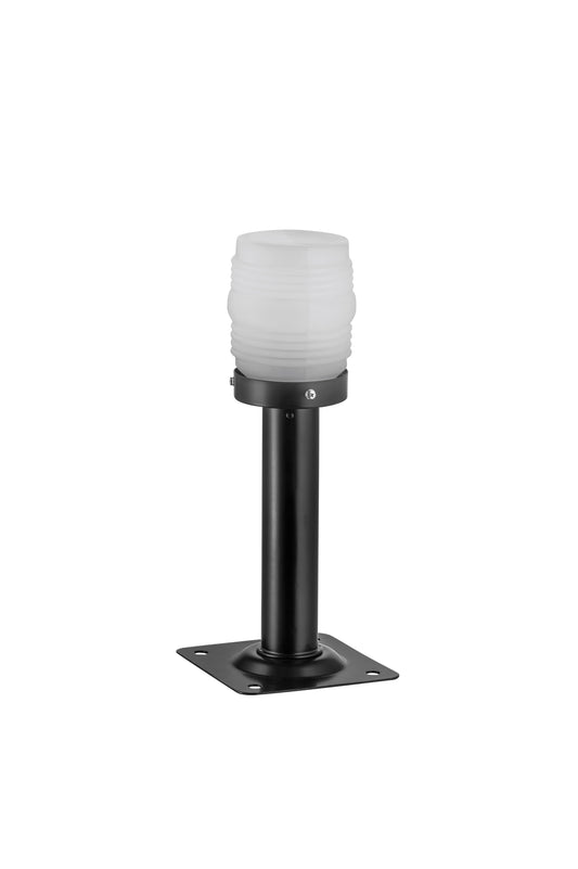 Balizador Aluminio com Pera 30cm PVC 10 Preto Click Injet