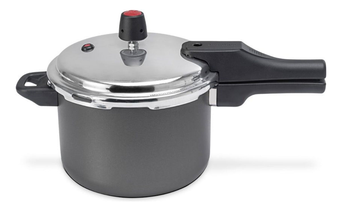Panela de Pressão Multiflon Grafite 4,5L Fechamento Externo