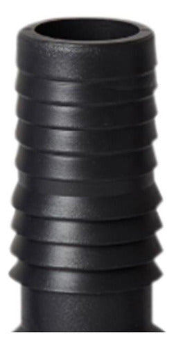 Adaptador  C 1'' Preto de Rosca Externa Rebouças