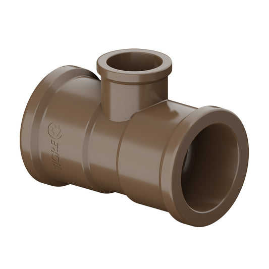 Kit c/2 Te Redução 90° Soldável 40mm x 32mm - Tigre