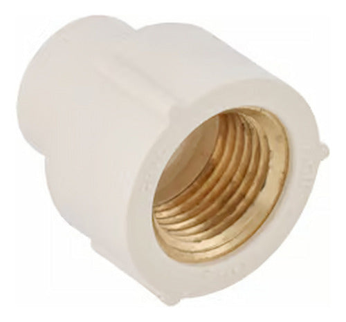 Luva de Transição Ff Super Cpvc Dn22 x 1/2" - Amanco