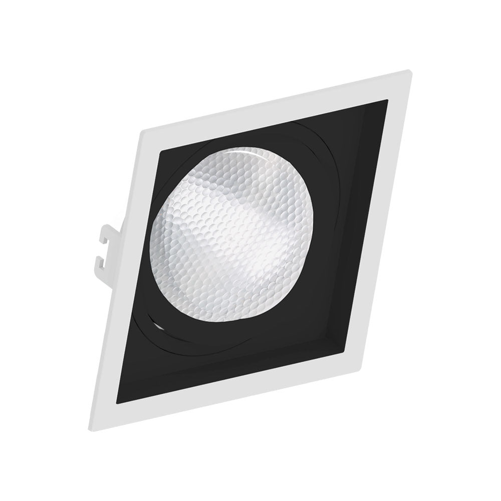 Spot Embutir Par30 Recuado Branco E Preto Save Energy