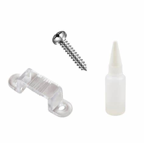 Acessório Para Fita Mangueira de LED Kit Fixação - Luminatti