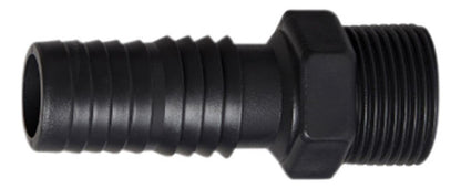Adaptador  C 1'' Preto de Rosca Externa Rebouças