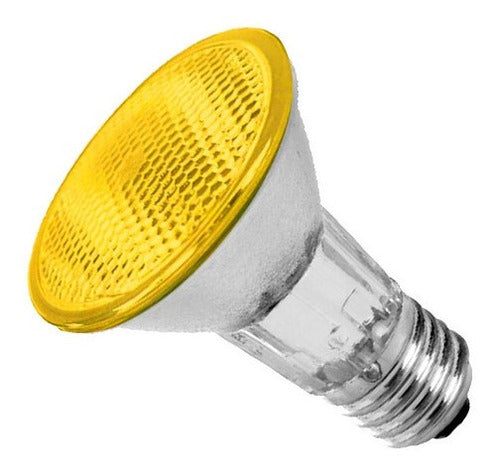 Lâmpada Halógena PAR20 50w 127v 30º Amarela Ourolux
