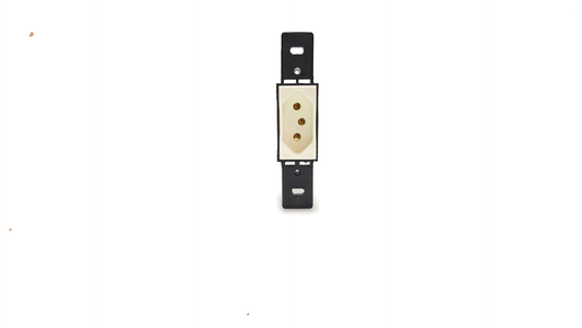 Tomada de Embutir 2P+T Hexagonal sem Placa 20A Blux