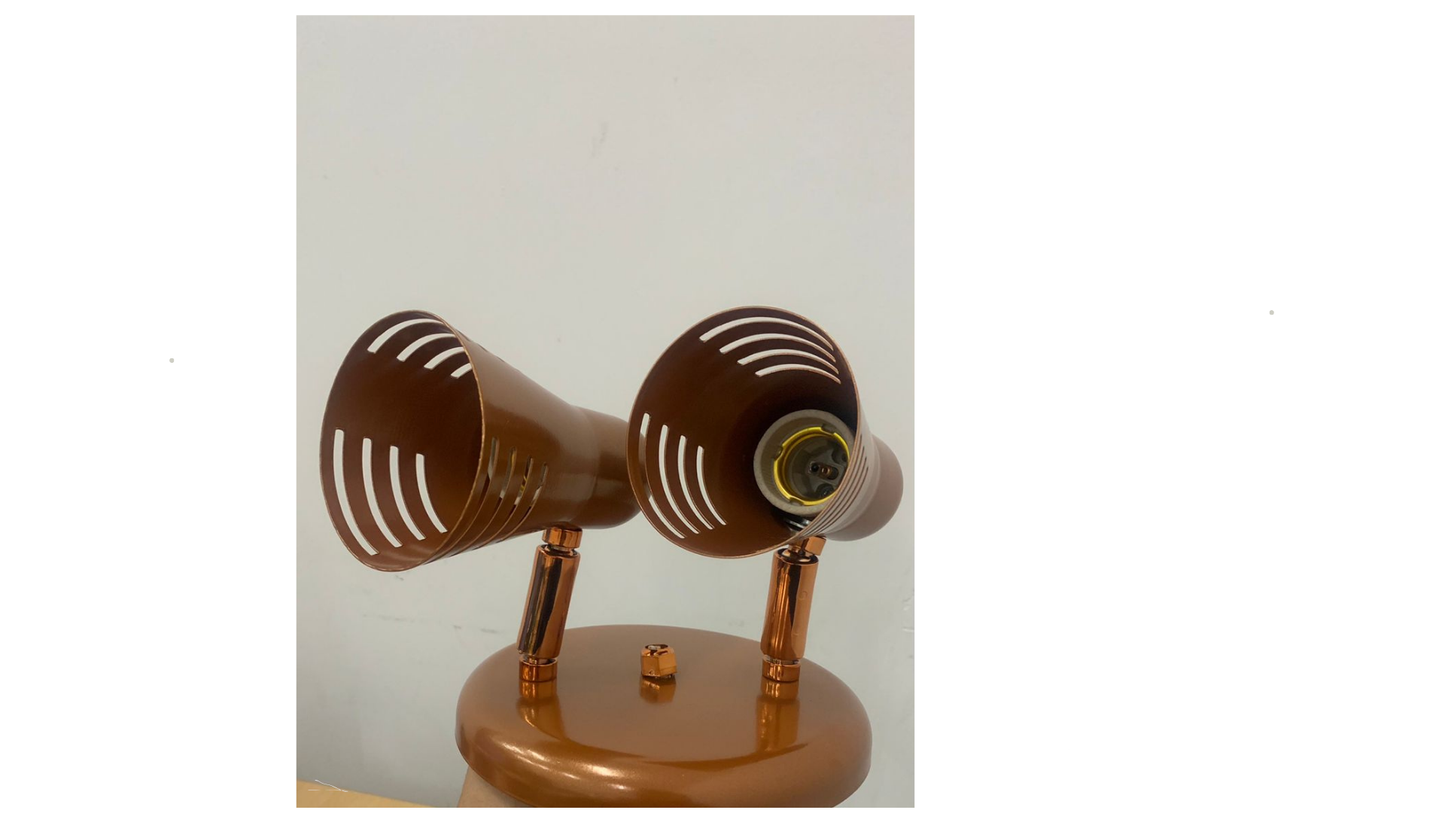 Spot de Alumínio Duplo Cobre Click Injet