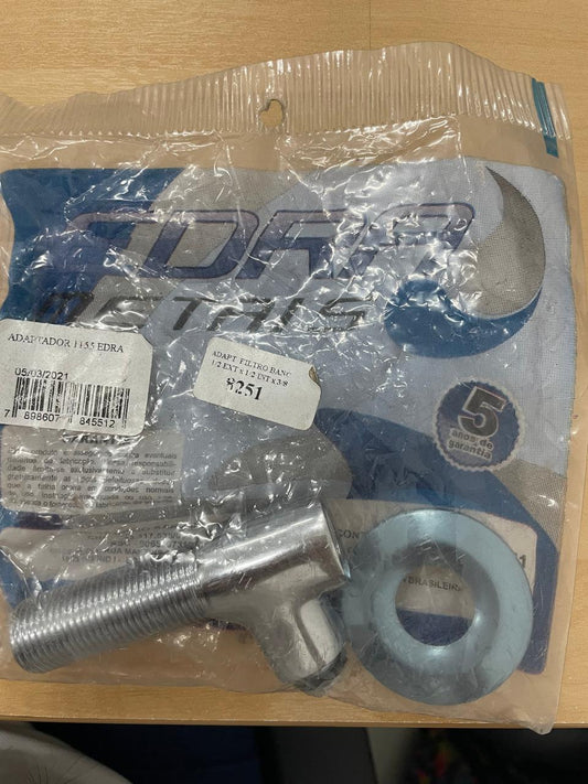 Adaptador para Filtro 1/2"(M) x 3/8"(M) x 1/8 Impacto
