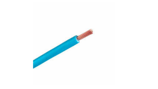 Cabo Flexível 6,0mm Azul Rolo 2 Metros 750v - Corfio