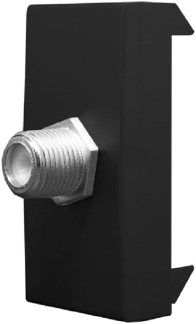 Módulo Tomada Coaxial InovaPro Preto Ébano - Alumbra